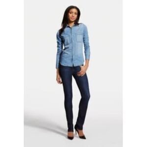 DL1961 COCO JEANS CURVY STRAIGHT DARK WASH SZ 28